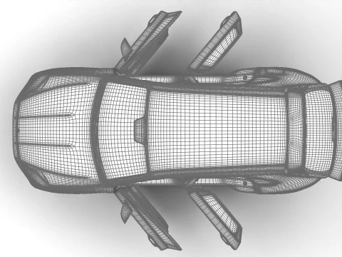 Porsche Cayenne S 2025 HQ Modelo 3D