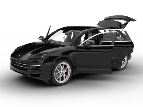 Porsche Cayenne S 2025 HQ Modelo 3D