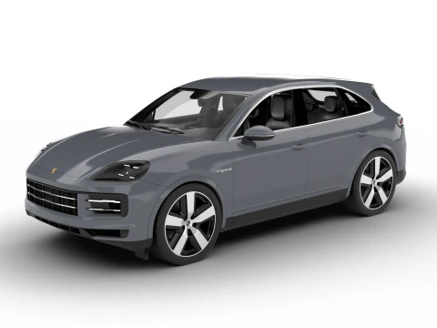 Porsche Cayenne E-Hybrid 2025 Modello 3D