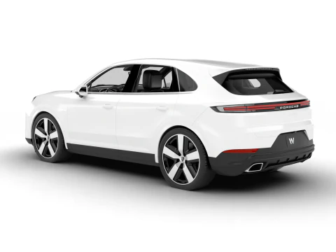 Porsche Cayenne E-Hybrid 2025 Modello 3D