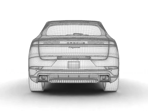 Porsche Cayenne E-Hybrid 2025 Modello 3D