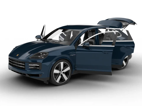 Porsche Cayenne E-Hybrid 2025 Genel Merkez 3D Model
