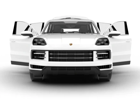 Porsche Cayenne E-Hybrid 2025 Genel Merkez 3D Model