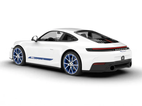 ポルシェ 911 カレラ T マニュアル 2025 3Dモデル