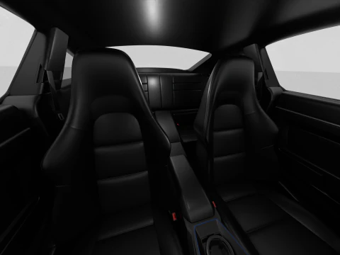 ポルシェ 911 カレラ T マニュアル 2025 3Dモデル