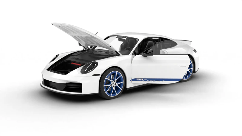 Porsche 911 Carrera T Manual 2025 HQ Modelo 3D .c4d .max .obj .3ds .fbx .stl .blend 