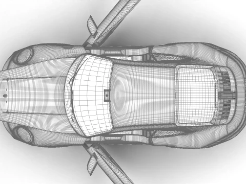 Porsche 911 Carrera T Manual 2025 HQ Modelo 3D