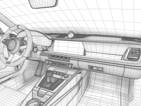 Porsche 911 Carrera T Manual 2025 HQ Modelo 3D
