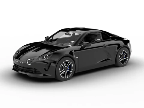 阿尔派 A110 2018 3D 模型