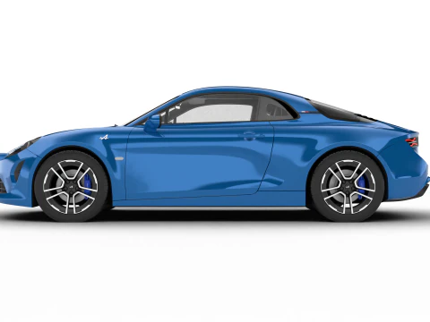 阿尔派 A110 2018 3D 模型