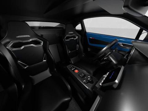 阿尔派 A110 2018 3D 模型