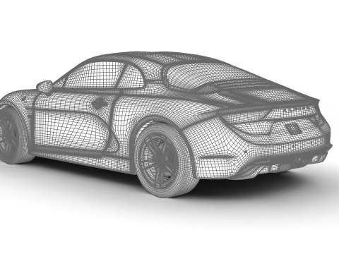 Alpino A110 2018 Modelo 3D