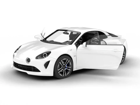 Sede centrale dell'Alpine A110 2018 Modello 3D