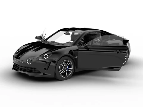 Sede centrale dell'Alpine A110 2018 Modello 3D