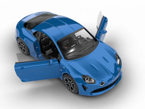 Sede centrale dell'Alpine A110 2018 Modello 3D