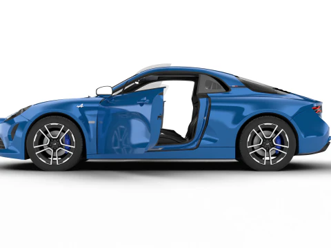 Sede centrale dell'Alpine A110 2018 Modello 3D