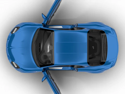 Sede centrale dell'Alpine A110 2018 Modello 3D