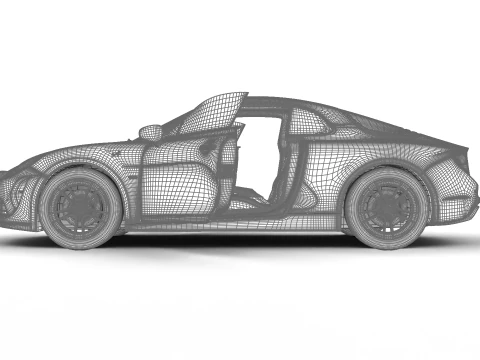 Sede centrale dell'Alpine A110 2018 Modello 3D