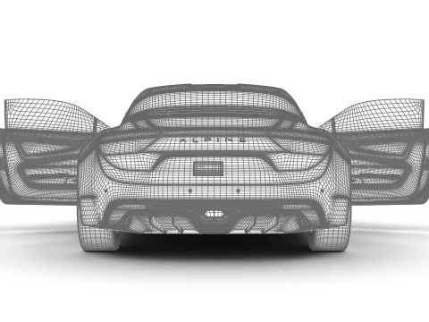 Sede centrale dell'Alpine A110 2018 Modello 3D