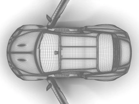 Sede centrale dell'Alpine A110 2018 Modello 3D