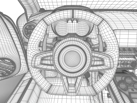 Sede centrale dell'Alpine A110 2018 Modello 3D