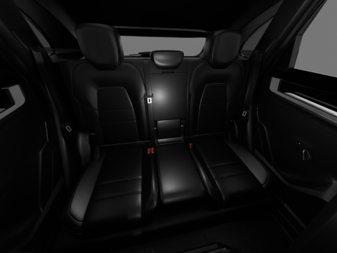 Porsche Cayenne S E-Hybrid Black Edition 2025 Modello 3D