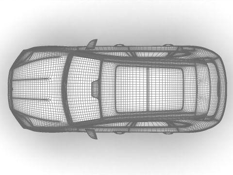 Porsche Cayenne S E-Hybrid Black Edition 2025 Modello 3D