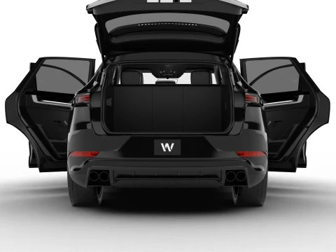 Porsche Cayenne S E-Hybrid Black Edition HQ 2025 Modello 3D