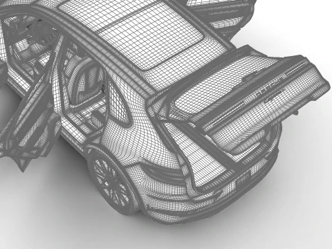 Porsche Cayenne S E-Hybrid Black Edition HQ 2025 Modello 3D