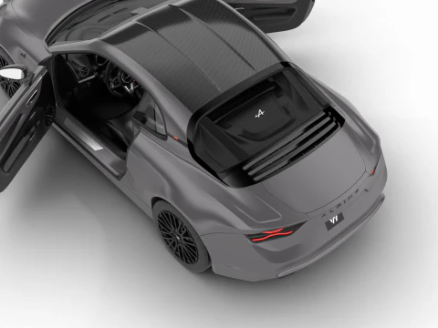Alpine A110S 2020 HQ 3D Model