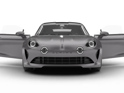 Alpine A110S 2020 HQ 3D Model