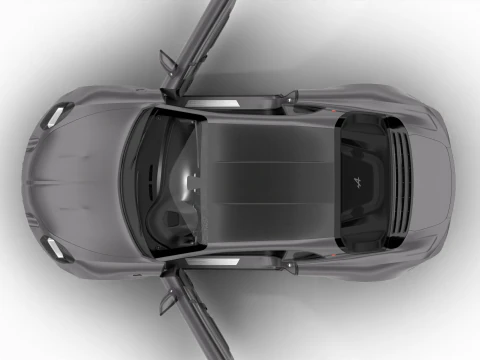 Alpine A110S 2020 HQ 3D Model