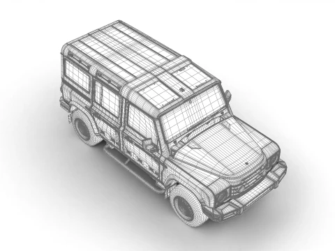 Ineos Grenadier 2024 3D Model
