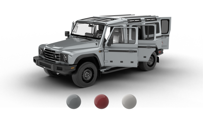 Ineos Grenadier 2024 HQ 3D Model .c4d .max .obj .3ds .fbx .stl .blend 