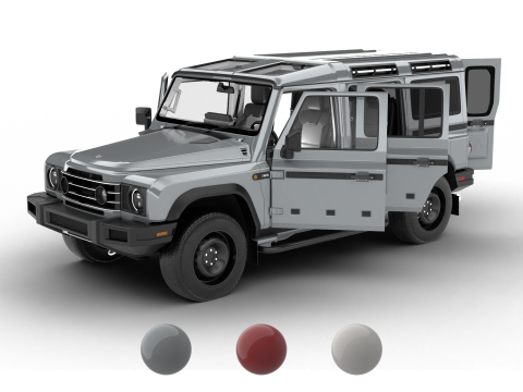 Ineos Grenadier 2024 HQ 3D Model