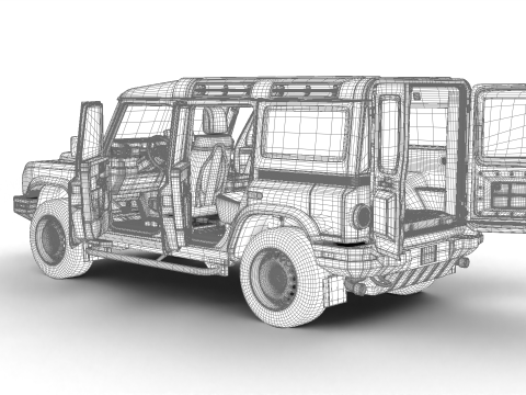 Ineos Grenadier 2024 HQ 3D Model