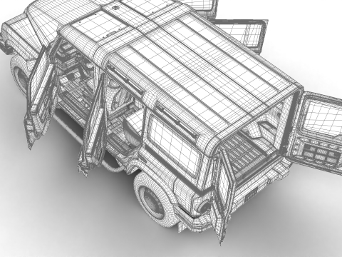 Ineos Grenadier 2024 HQ 3D Model