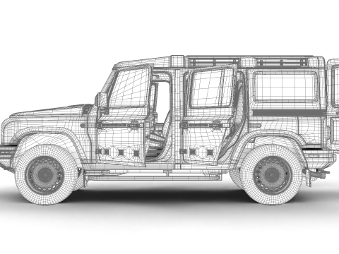 Ineos Grenadier 2024 HQ 3D Model