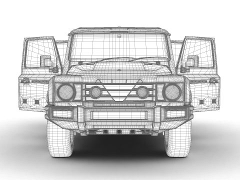Ineos Grenadier 2024 HQ 3D Model
