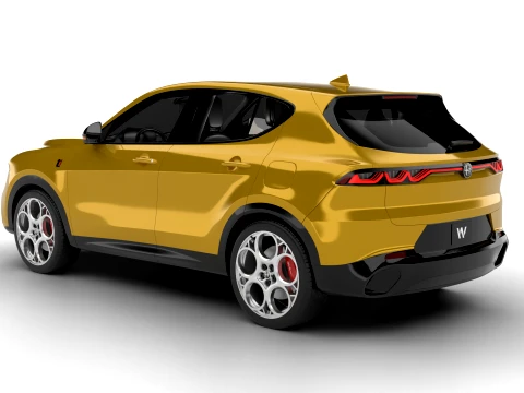 Alfa Romeo Tonale TI 2026 3D Model