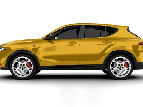 Alfa Romeo Tonale TI 2026 3D Model