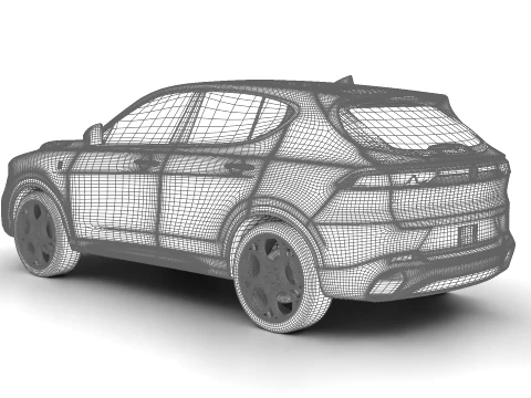 Alfa Romeo Tonale TI 2026 3D Model