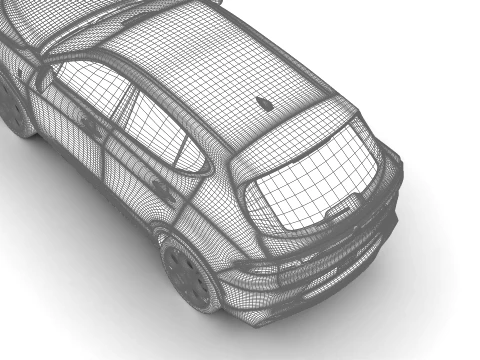 Alfa Romeo Tonale TI 2026 3D Model