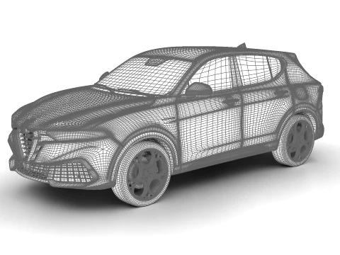 Alfa Romeo Tonale Veloce 2026 3D Model