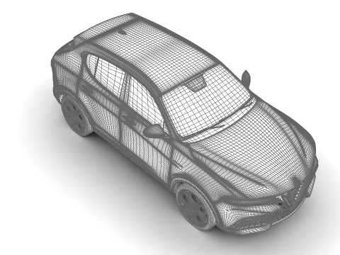 Alfa Romeo Tonale Veloce 2026 3D Model