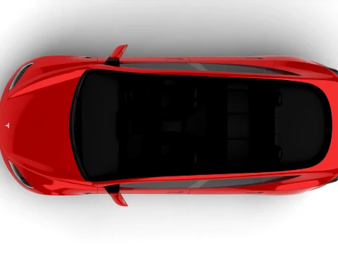 Tesla Model 3 성능 2026 3D 모델