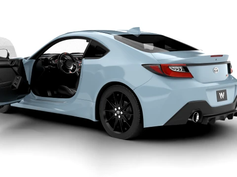Toyota GR86 2027 HQ 3D Model