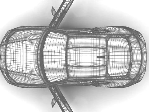 Toyota GR86 2027 HQ 3D Model