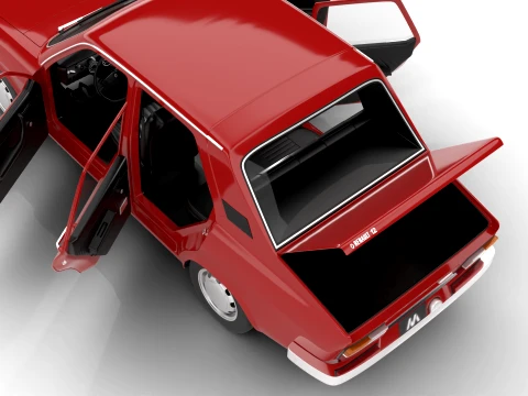 Renault 12 Berlina 1975 HQ 3D Model