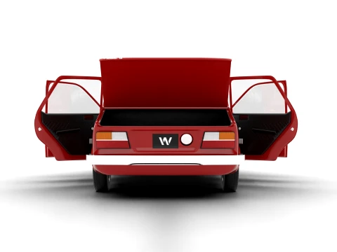 Renault 12 Berlina 1975 HQ 3D Model